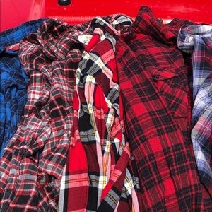 5 Flannel Shirts